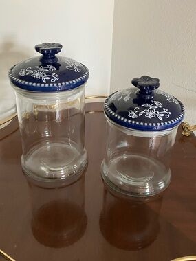Temptations Floral Lace Canister Set